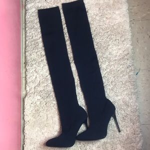Thigh high boots